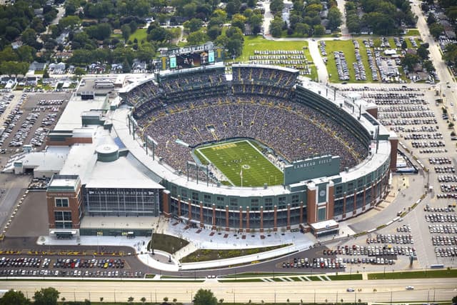 Lambeau Field, Green Bay, Wisconsin