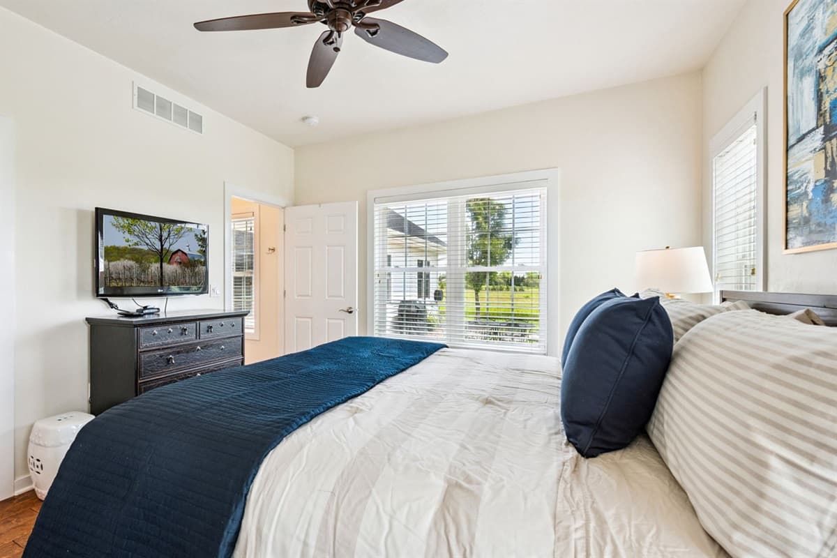 The space feels calm, cozy, and thoughtfully designed for relaxation.