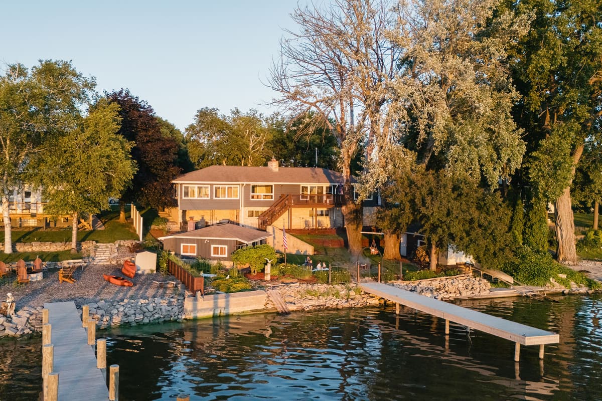 Spend the day fishing on Lake Butte des Morts, take in the beautiful waterfront scenery, or simply enjoy some peaceful time by the water.