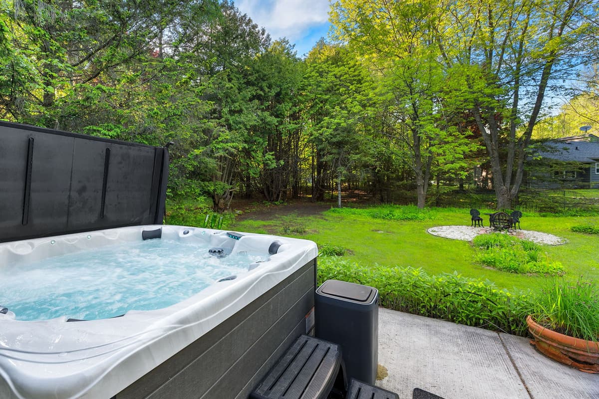 Spend the evening chatting with family and friends while enjoying the fresh air.