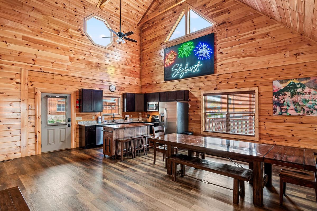 Gather around the inviting dining area and enjoy memorable meals together.