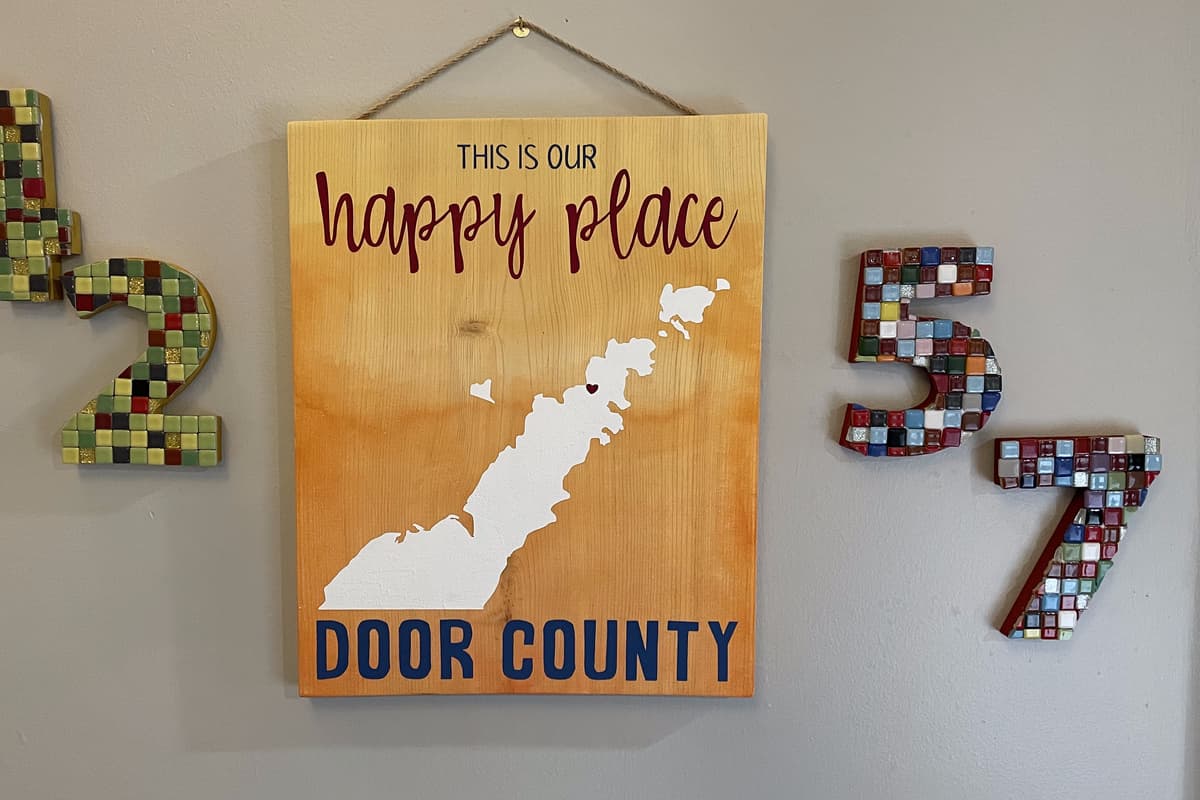 A little fresh air, beautiful views, and plenty of reasons to smile. Door County is always a happy place.