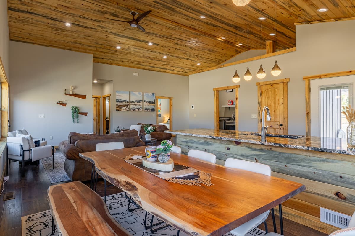 Gather around the dining table and enjoy memorable meals with family and friends.