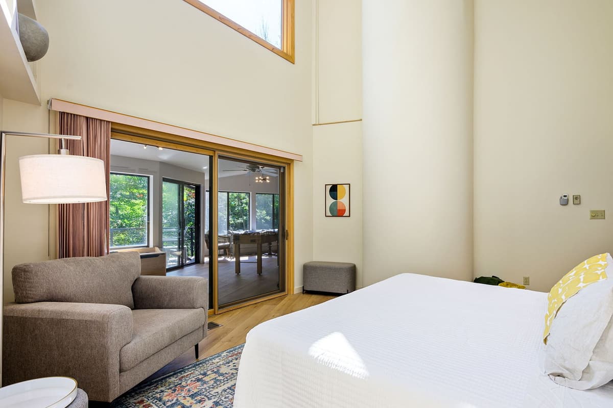 Enjoy a sense of privacy while still allowing natural light to flow through the space.