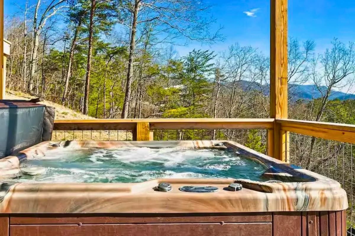 Soak, relax, and take in the views.