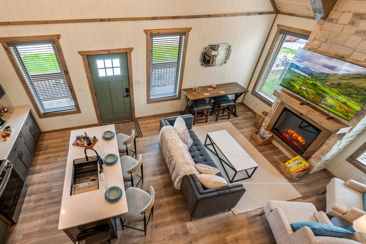 With thoughtful spaces throughout, this cabin gives you the perfect place to relax, reconnect, and make lasting vacation memories.