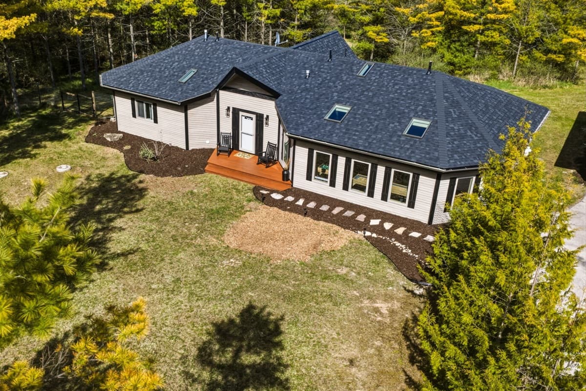 A peaceful Baileys Harbor retreat surrounded by Door County nature—offering quiet countryside charm, fresh air, and an easy home base just minutes from beaches, parks, and local dining.