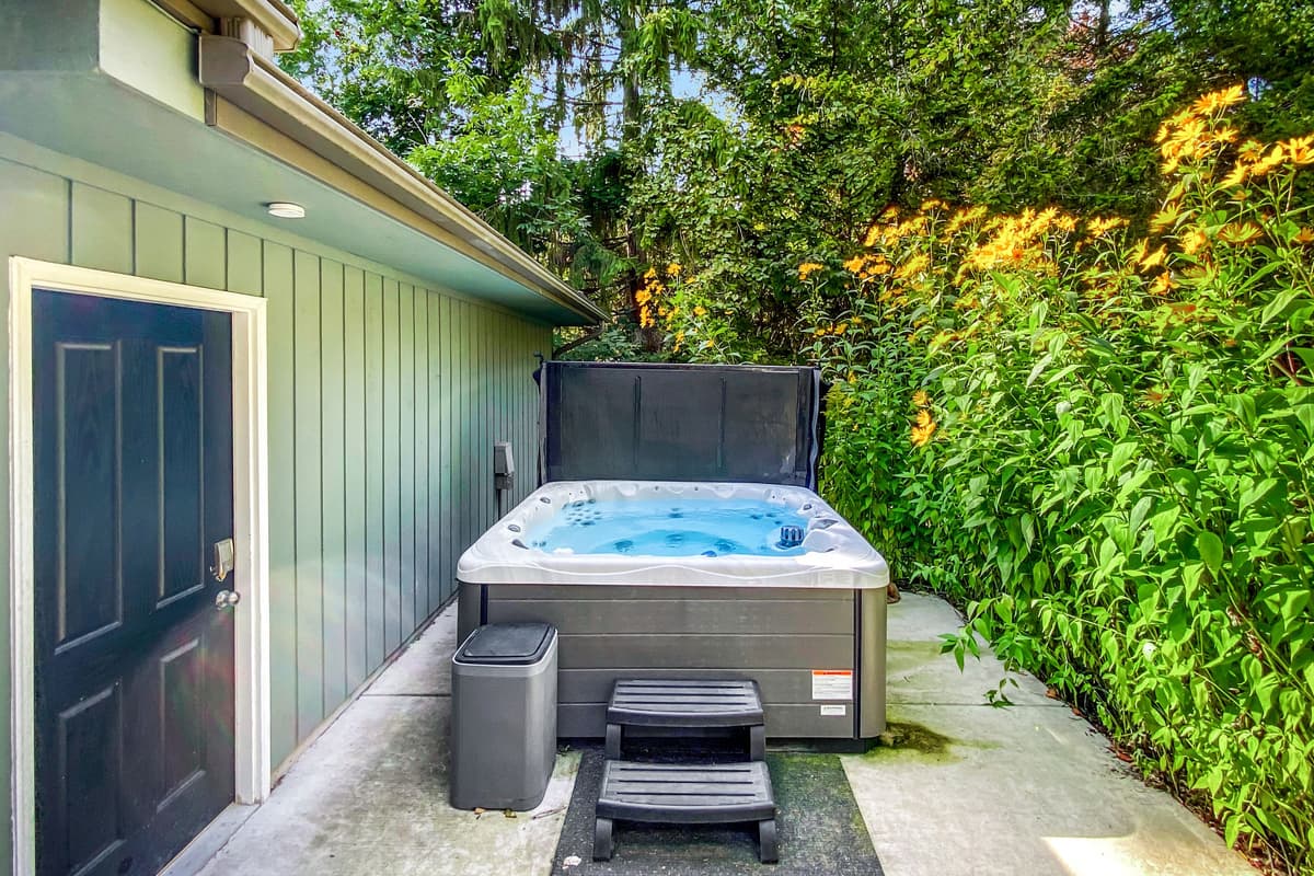 Enjoy a soothing soak after a day of exploring Door County.