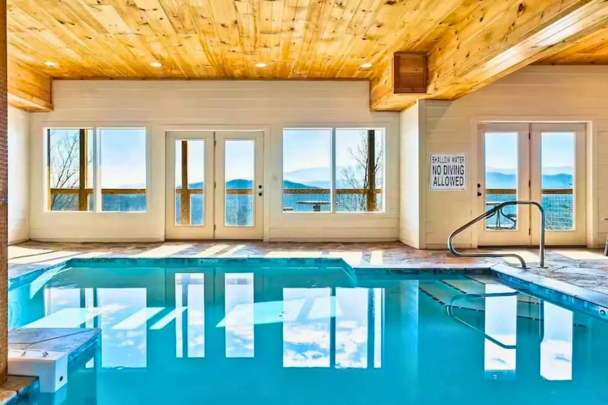 Whether you’re starting the morning with a swim, keeping the kids entertained, or winding down after a day in the Smokies, the pool is the perfect place for fun and relaxation without worrying about the weather.