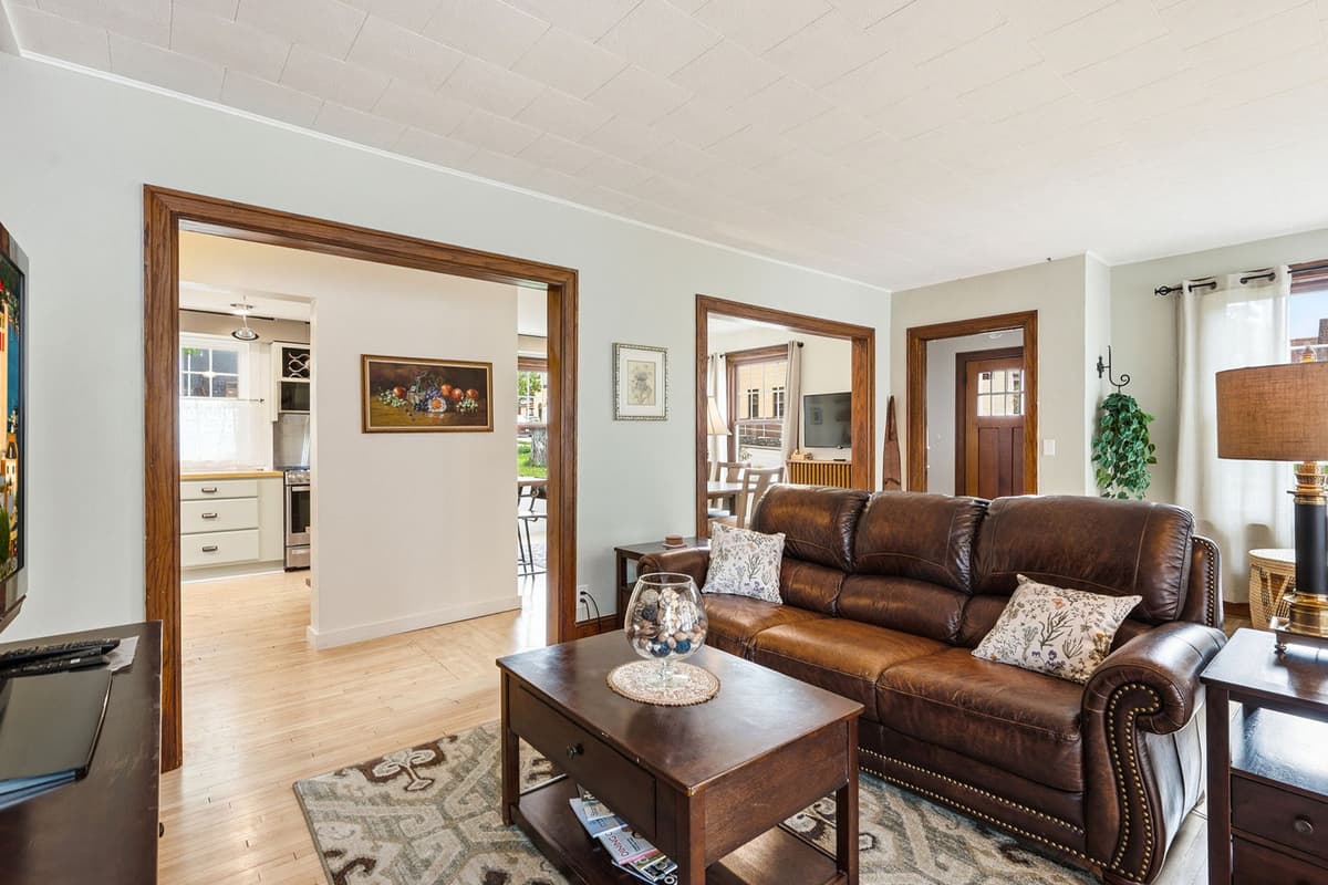 Comfortable seating gives everyone a place to settle in and enjoy time together.