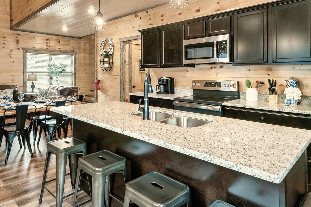 Why settle for a luxury hotel when you can enjoy all the comforts of home in our cozy cabin?