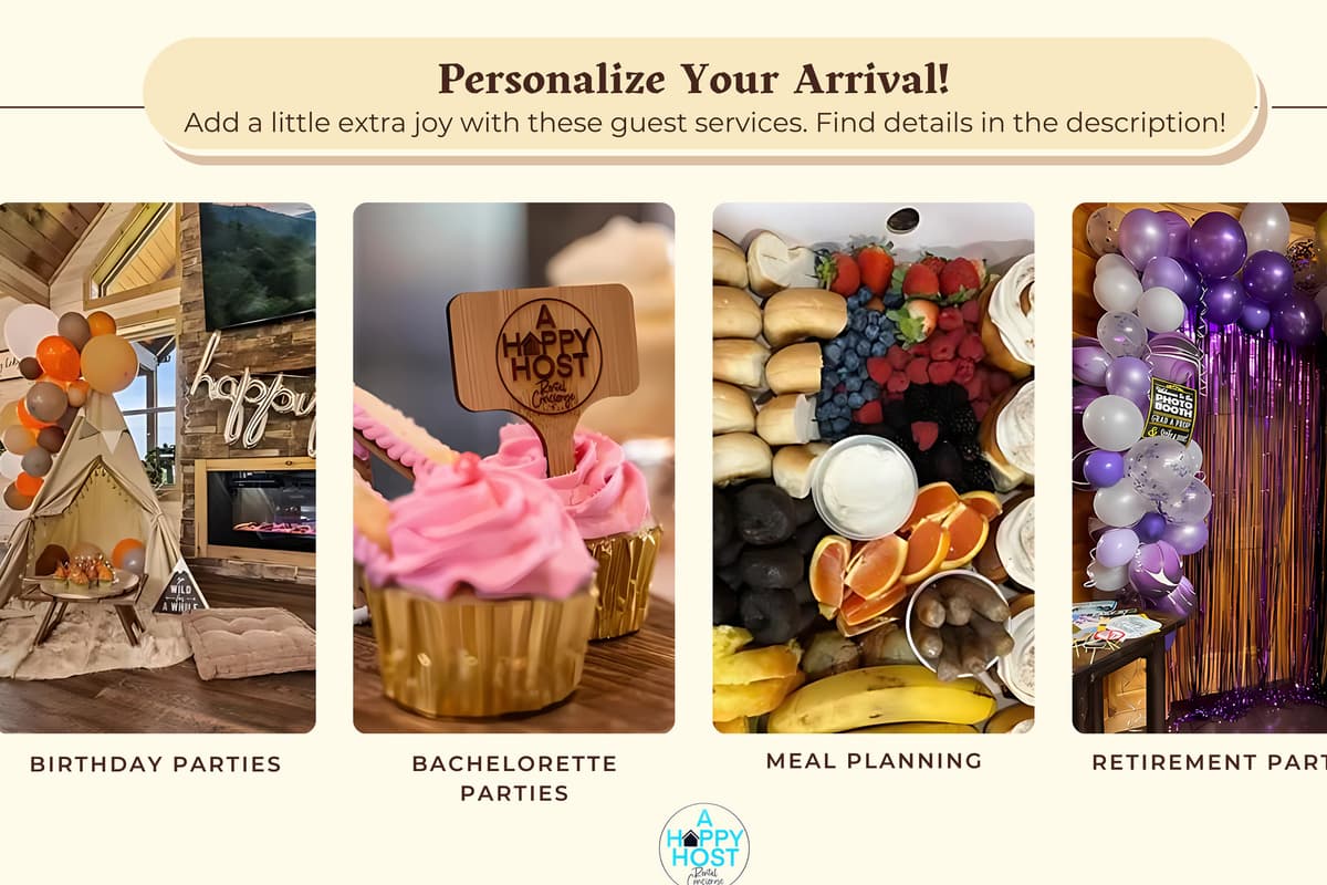 Make your Sevierville getaway even easier with convenient concierge services.