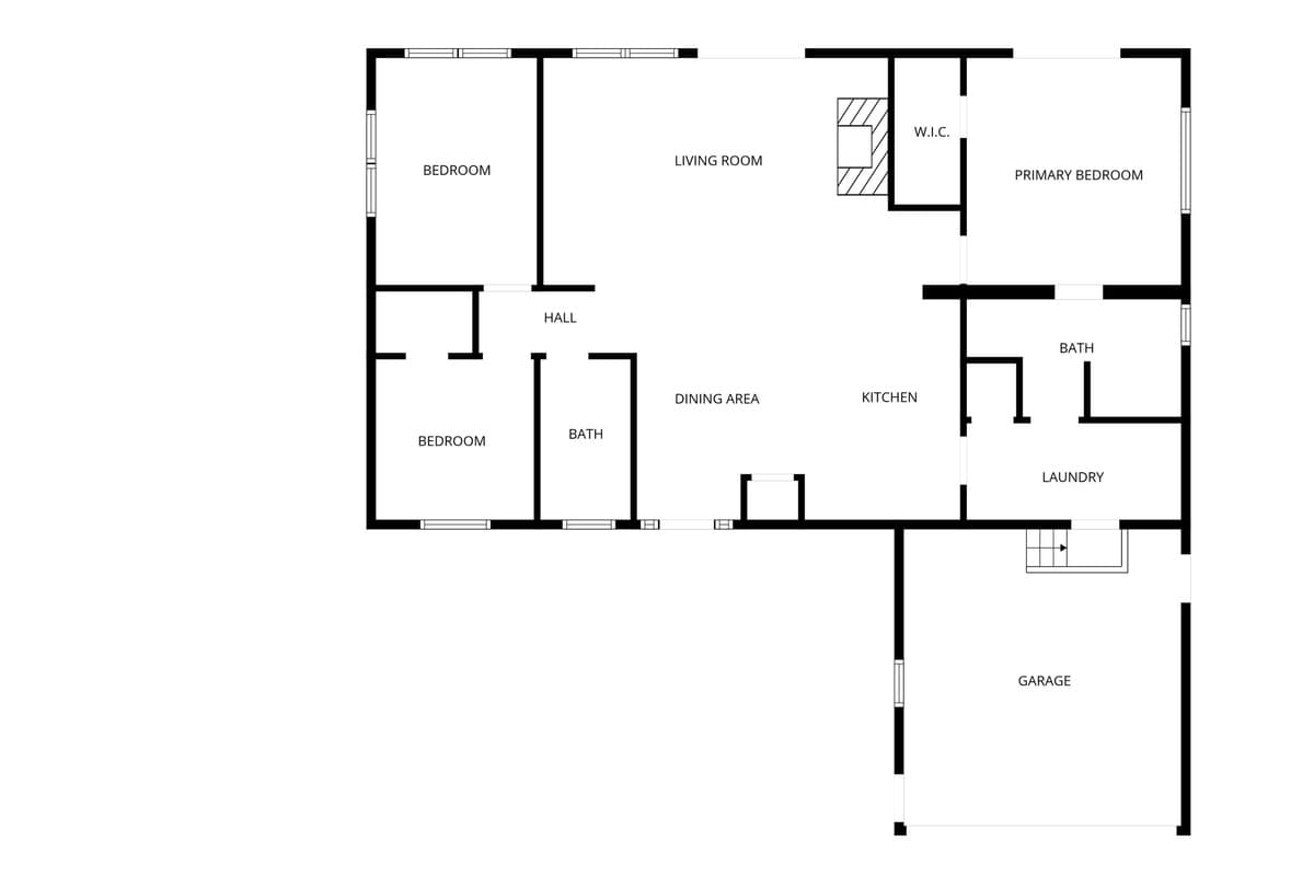 Get a better feel for the space with a look at the floor plan.