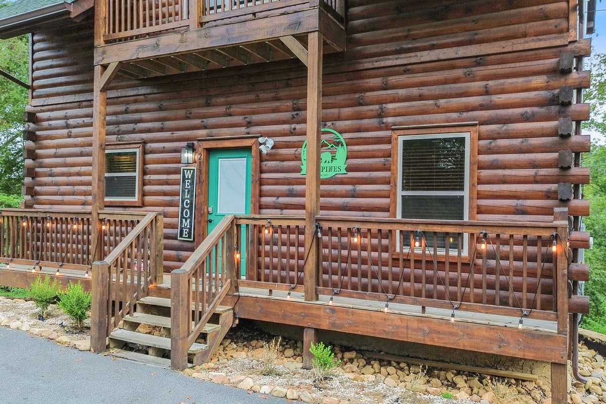 Step onto the welcoming porch and settle into the peaceful charm of this classic log cabin.