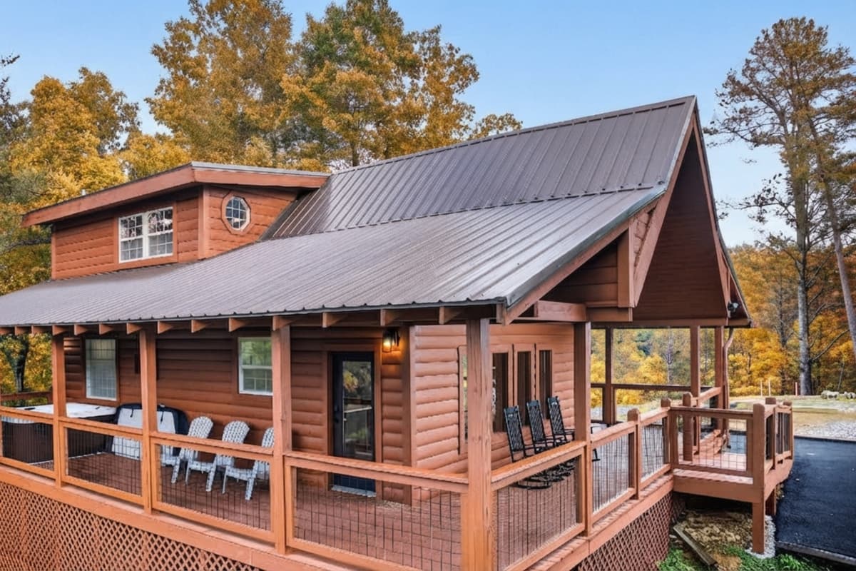 Fall in the Smokies brings a beautiful transformation to the mountains, with vibrant foliage in shades of gold, orange, red, and yellow.