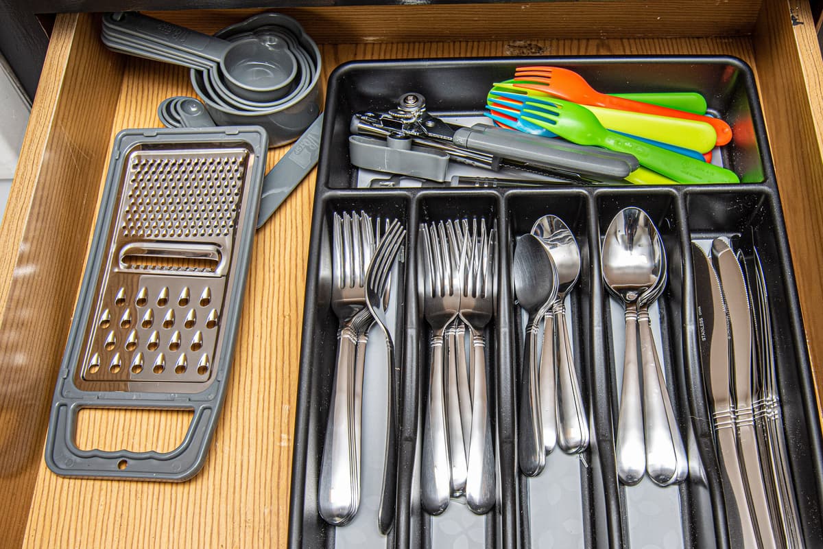 The kitchen provides the essentials you need for convenient meal preparation.