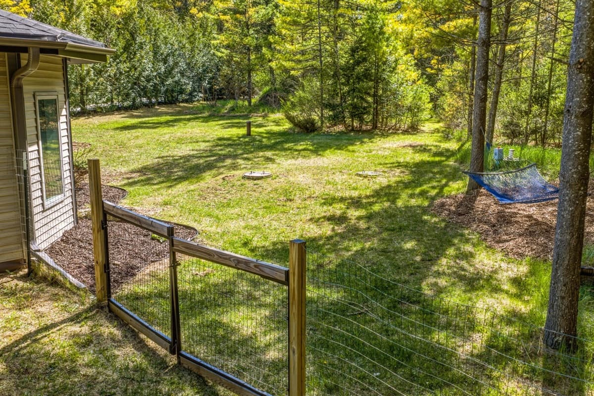 Perfect for morning strolls, evening walks, or simply enjoying the fresh Door County air in a quiet, scenic setting.