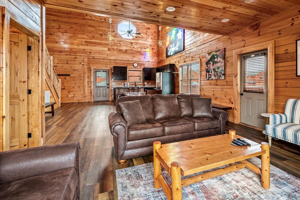 Whether you’re enjoying conversation or catching up on your favorite show, there’s plenty of room to relax.
