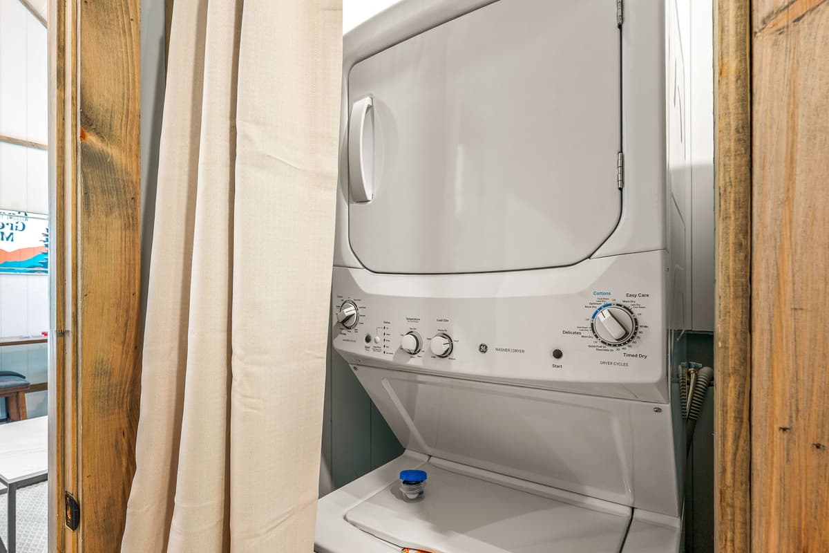 Washer and dryer combo for convenience