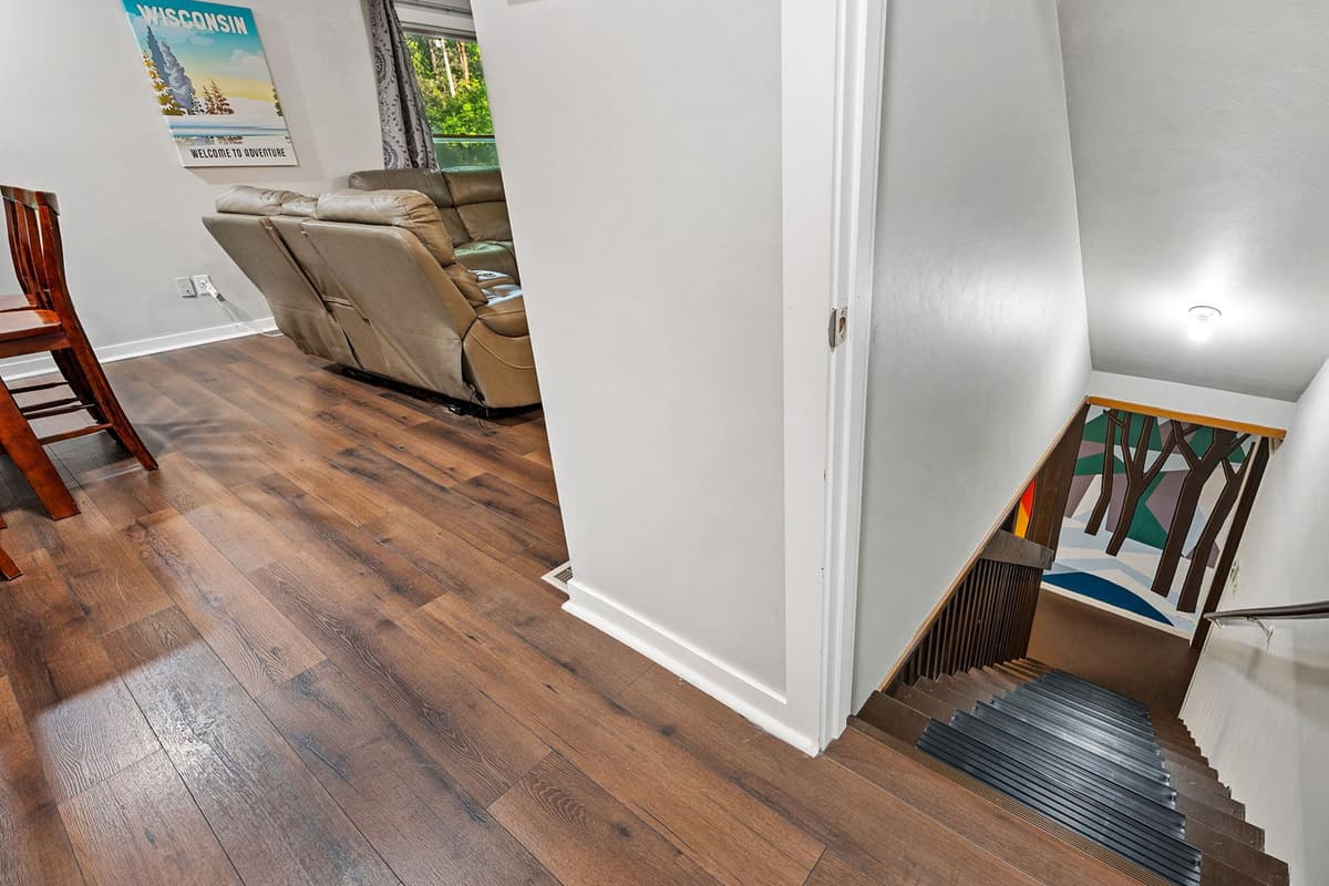 Head downstairs to the basement game room for a little extra fun during your stay.