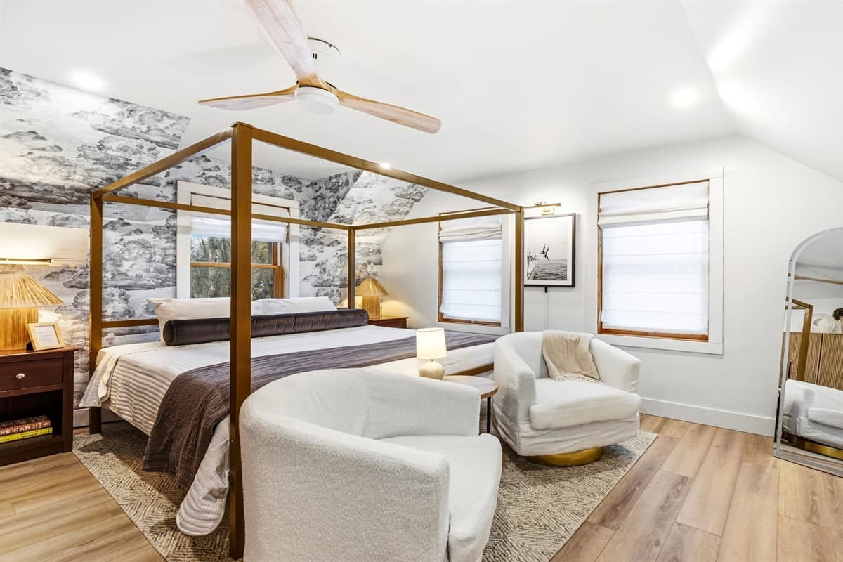 With its peaceful ambiance and high-end finishes, this suite is designed for ultimate comfort and privacy, making it the ideal escape within your home away from home.