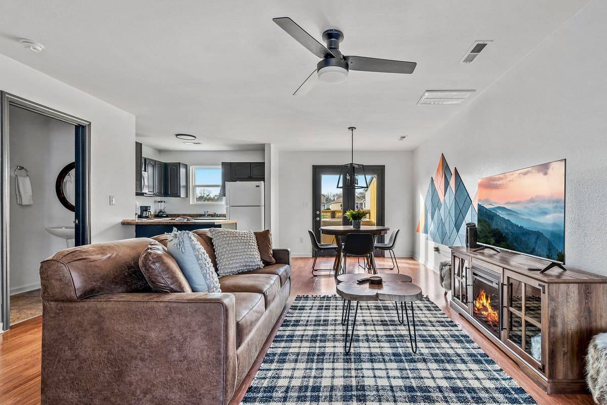 A welcoming open-concept layout gives everyone room to relax, reconnect, and enjoy vacation together.