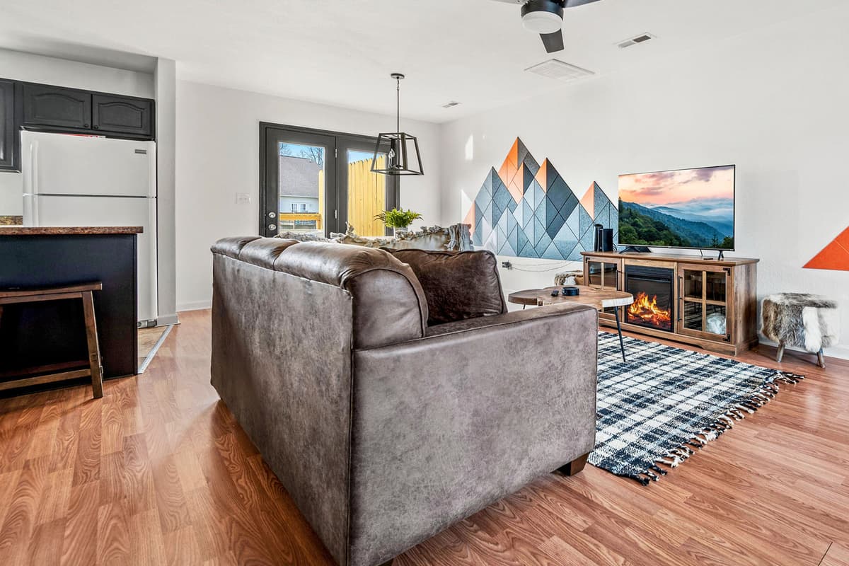Cook together, gather around the table, kick back on the sofa, and enjoy those easy vacation moments in our spacious open-concept condo in Sevierville.