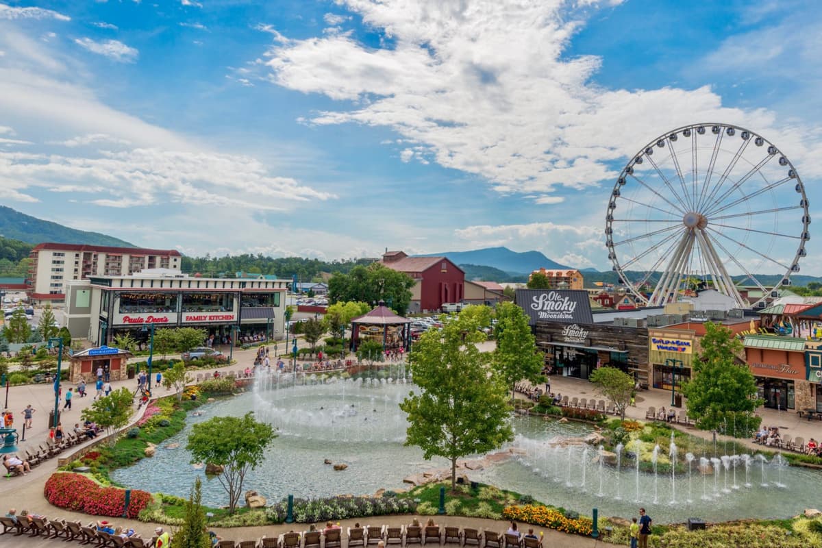 The Island in Pigeon Forge: Enjoy shopping, dining, family-friendly attractions, and exciting entertainment all in one lively destination.