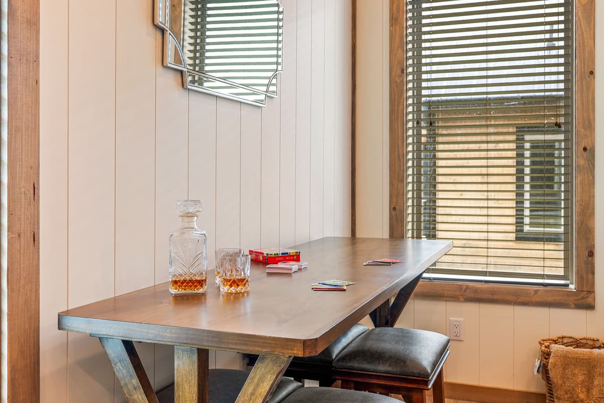 Gather around the dining table for four and enjoy meals that bring everyone together.