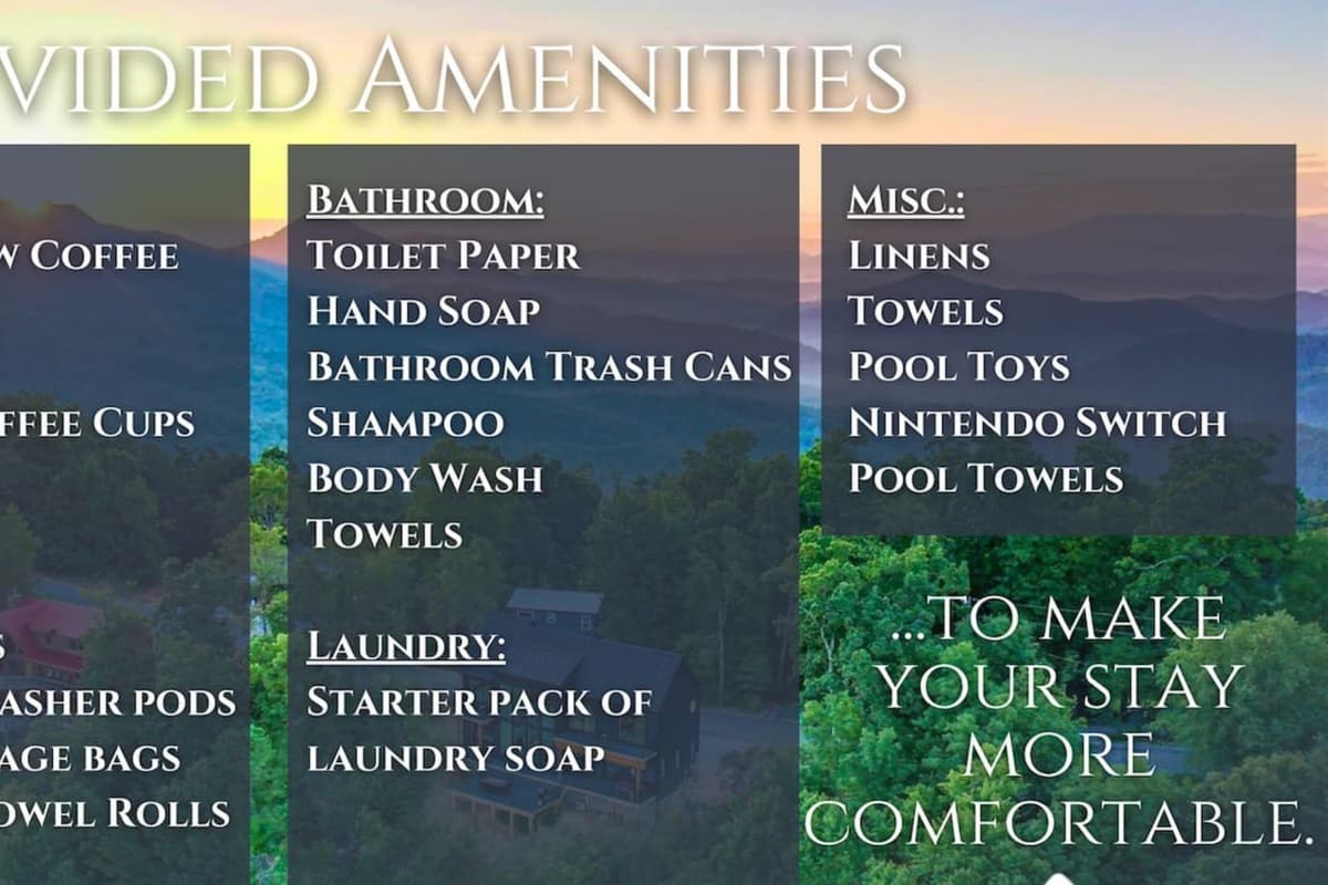 Everything you need for a comfortable and memorable stay is right here.