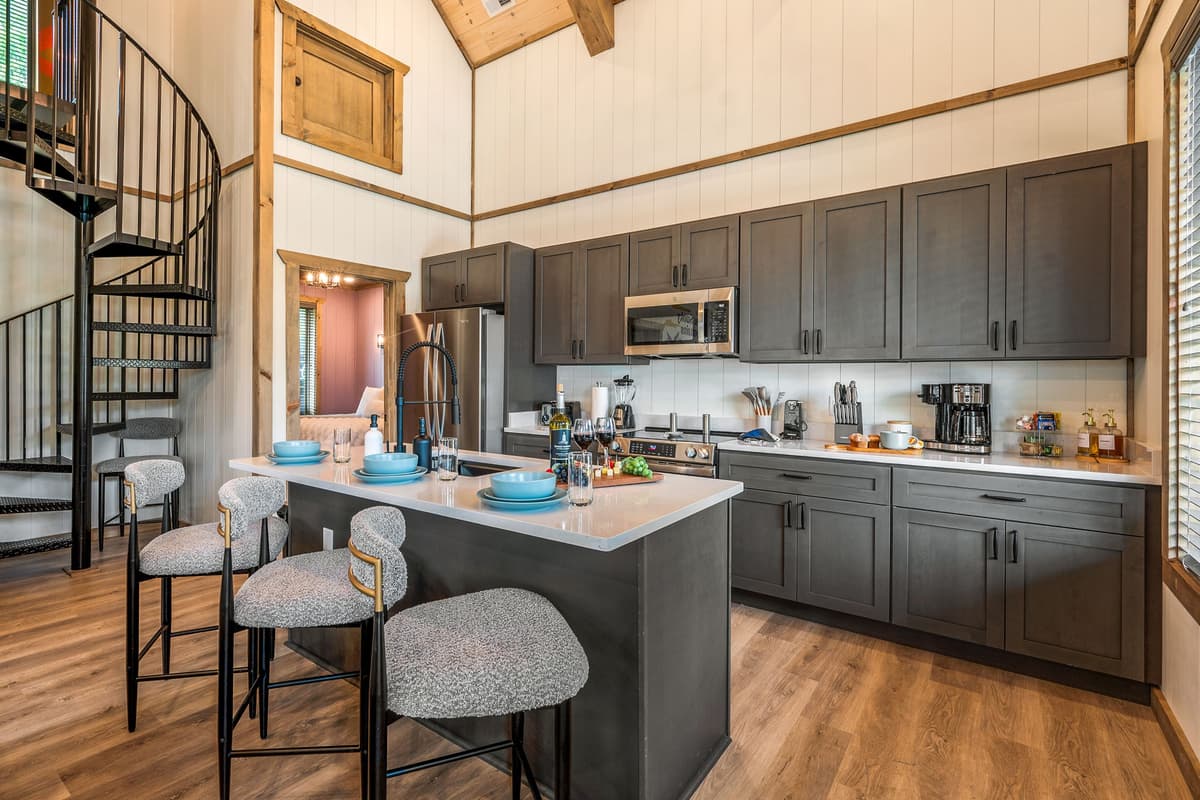 Some vacation memories happen over elaborate dinners, while others happen casually around the kitchen island.