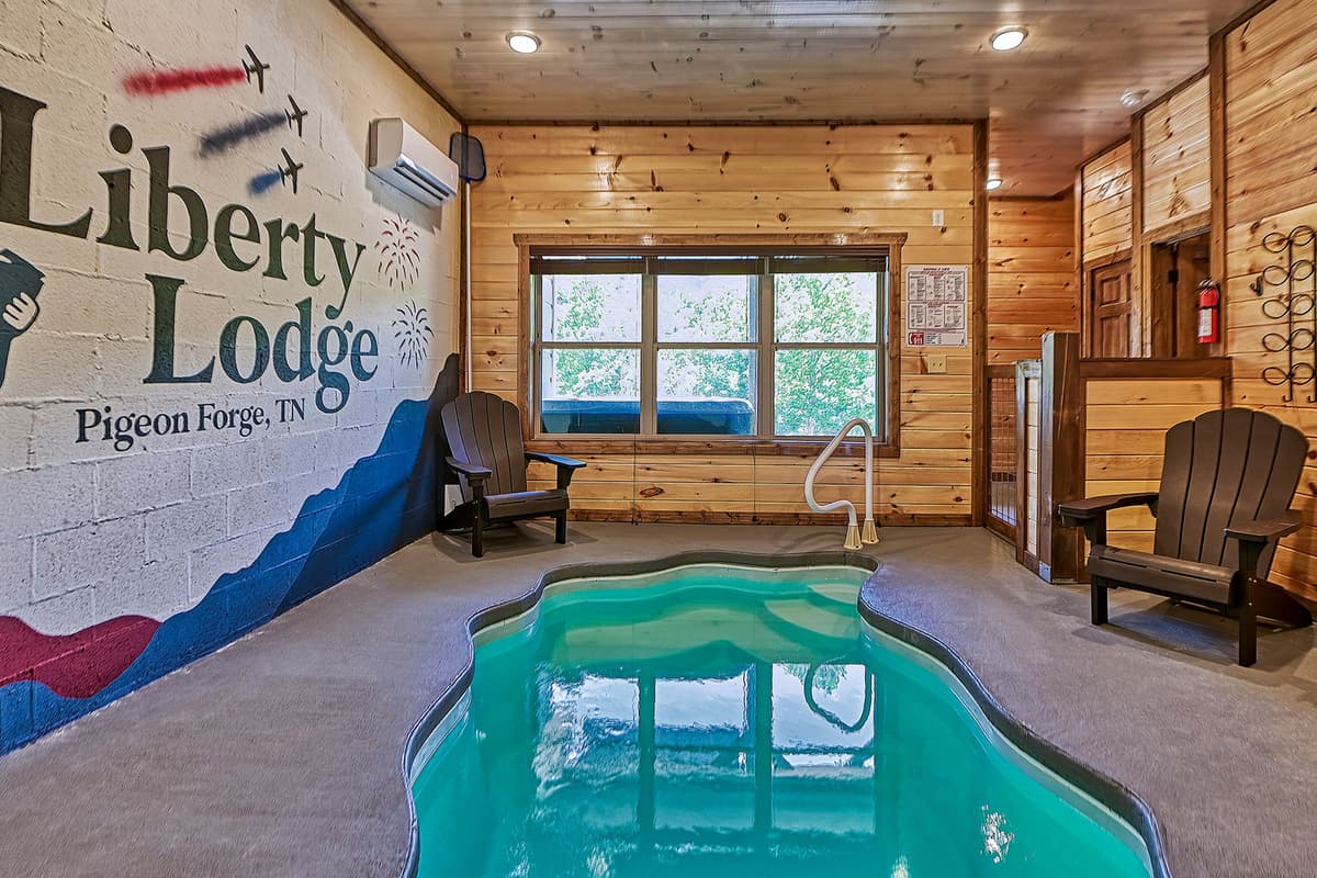 Kids can splash and play while adults relax and enjoy the warm, comfortable setting.