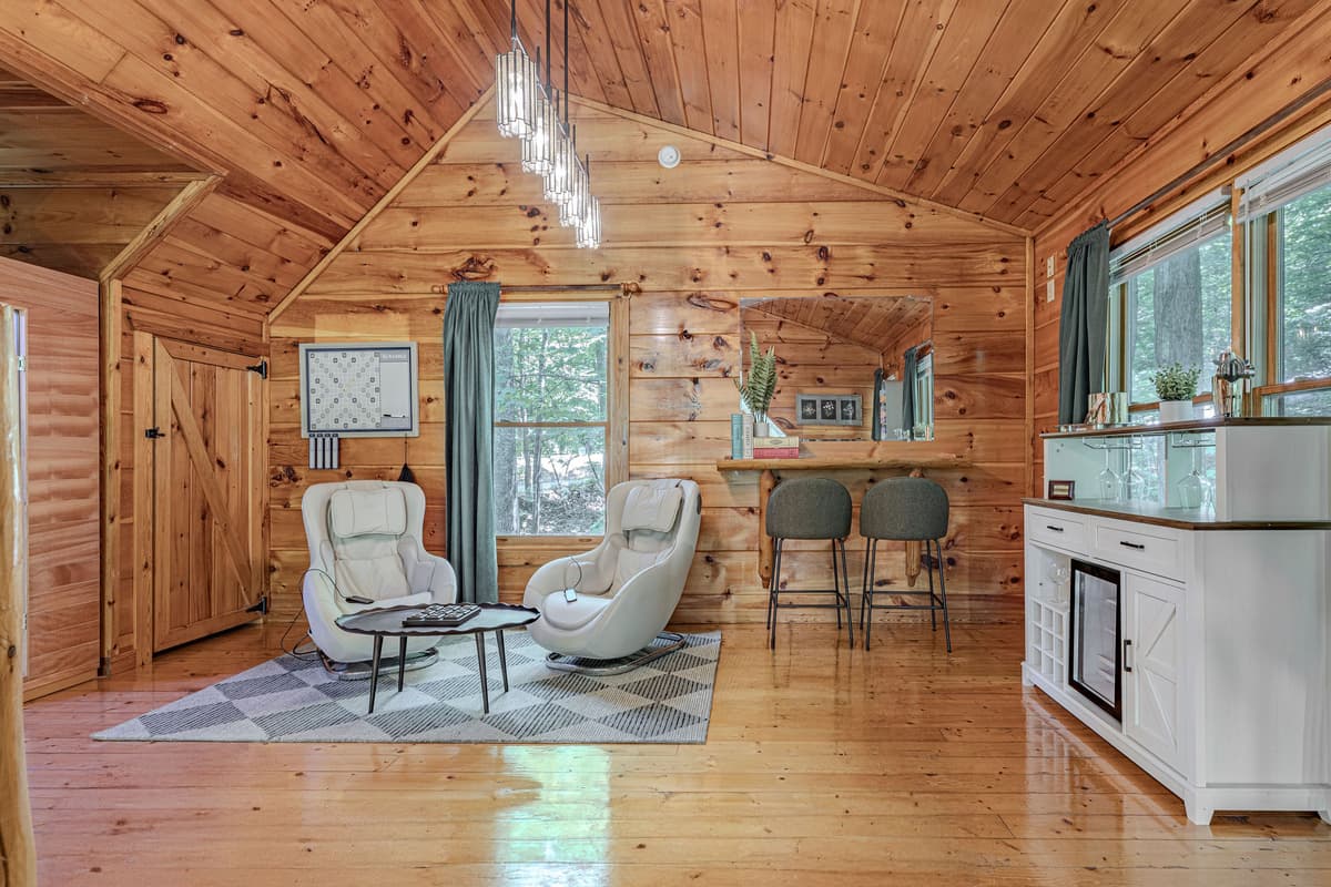 Kick back in the comfortable space, challenge your family or friends to a game, or simply take some time to unwind.