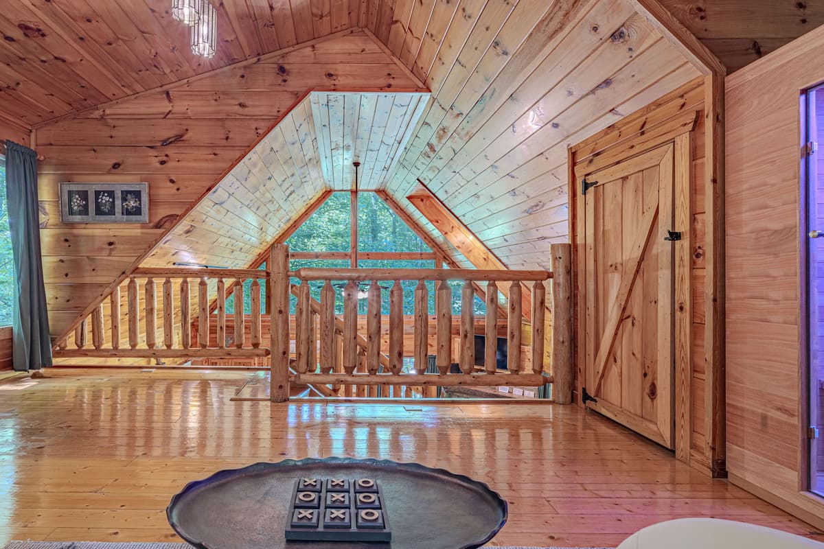 It’s the perfect spot for a little friendly competition, movie time, or quiet relaxation away from the main living area.