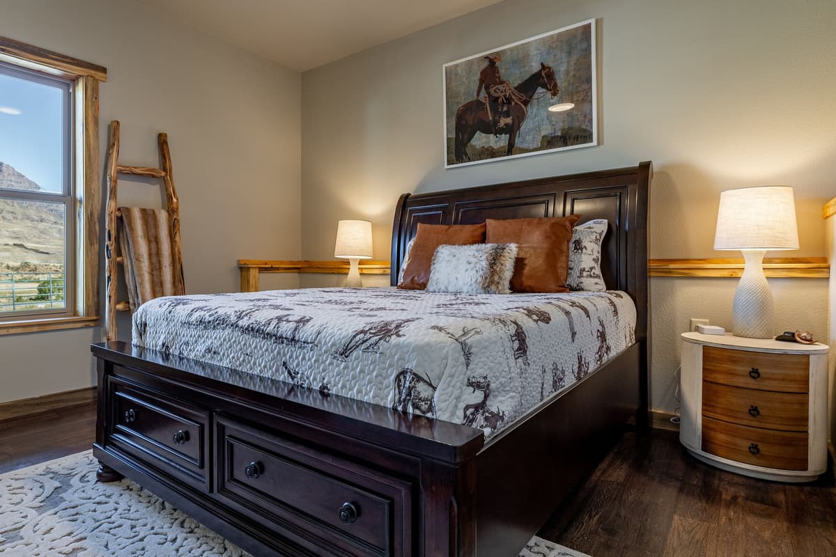 Soft linens and a welcoming atmosphere make settling in easy.