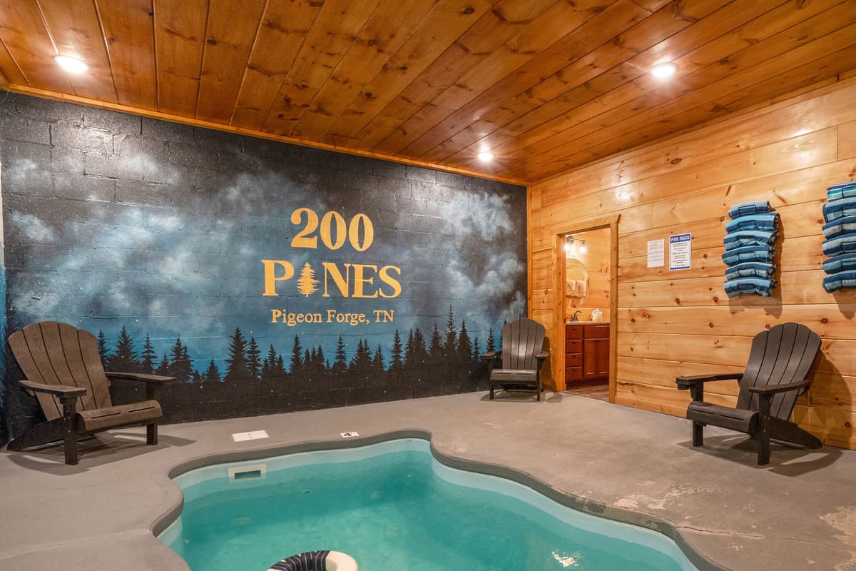Enjoy a warm and relaxing swim without worrying about the weather outside.