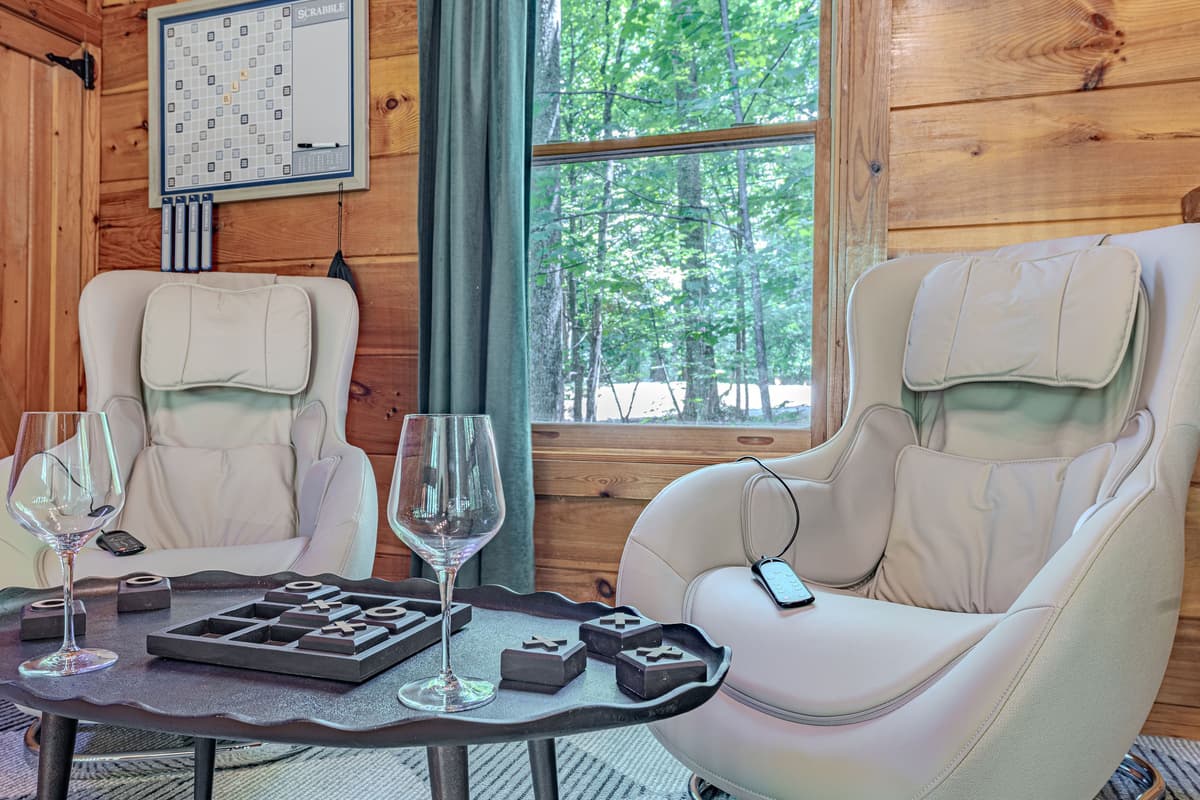 Whether you’re playing, lounging, or just enjoying each other’s company, this upstairs retreat adds another layer of fun to your stay