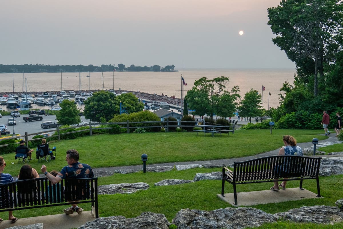 This nearby park offers a peaceful setting with beautiful waterfront views.