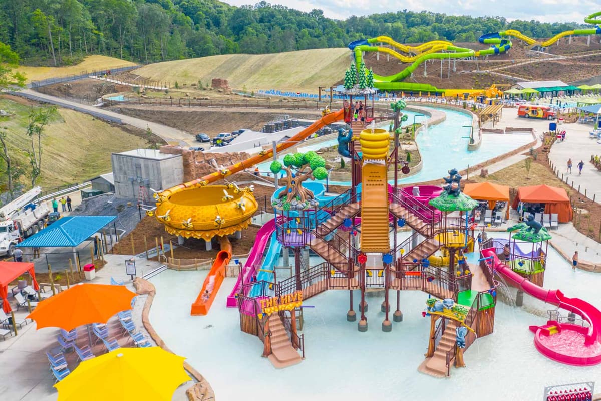 Soaky Mountain Waterpark is just a short drive away! Spend the day making a splash, then come home and relax at your cozy cabin.
