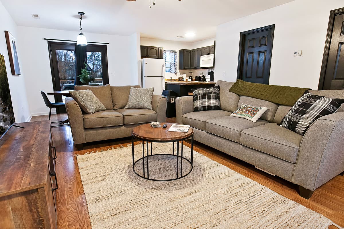 The cozy seating provides a great place to unwind after a day of exploring.