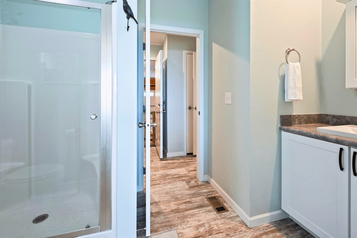 More spaces from the private bathroom