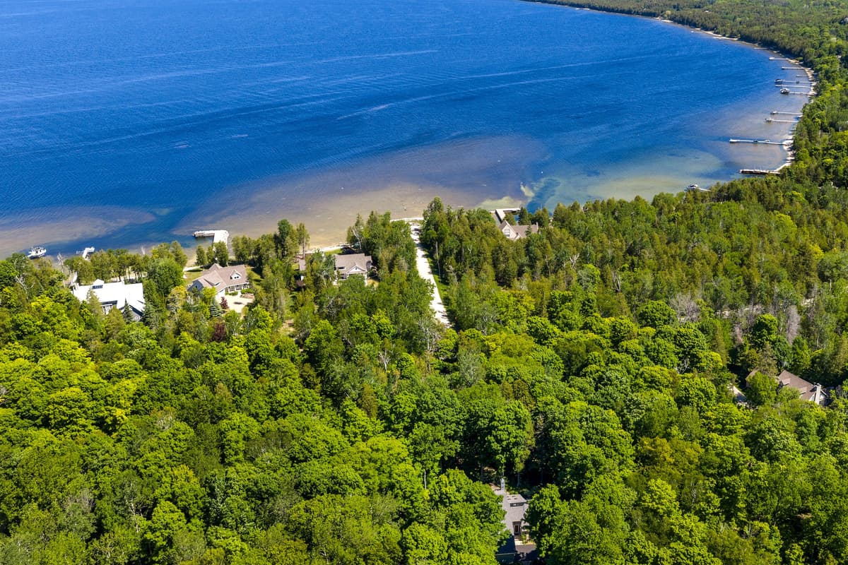 Just a few minutes from the water, this Fish Creek home makes it easy to enjoy the beauty of the area.