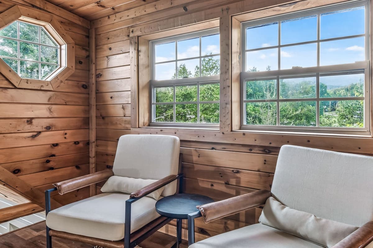 Settle in, relax, and enjoy the cozy atmosphere of your mountain home away from home.