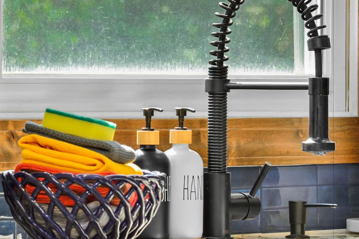 The well-equipped setup makes it easy to enjoy the comforts of home while traveling.
