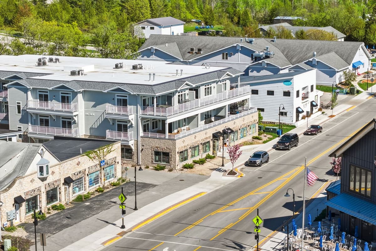 Enjoy a convenient location right in downtown Egg Harbor, just minutes from shops, restaurants, and the waterfront.