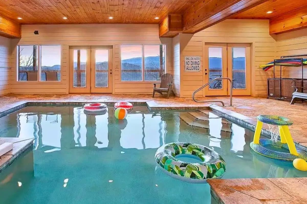 Take a dip, enjoy the views, and make your cabin getaway even more memorable.