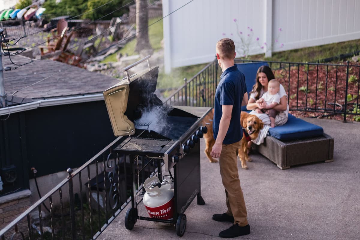 Fire up the grill and prepare a delicious meal to enjoy outdoors.