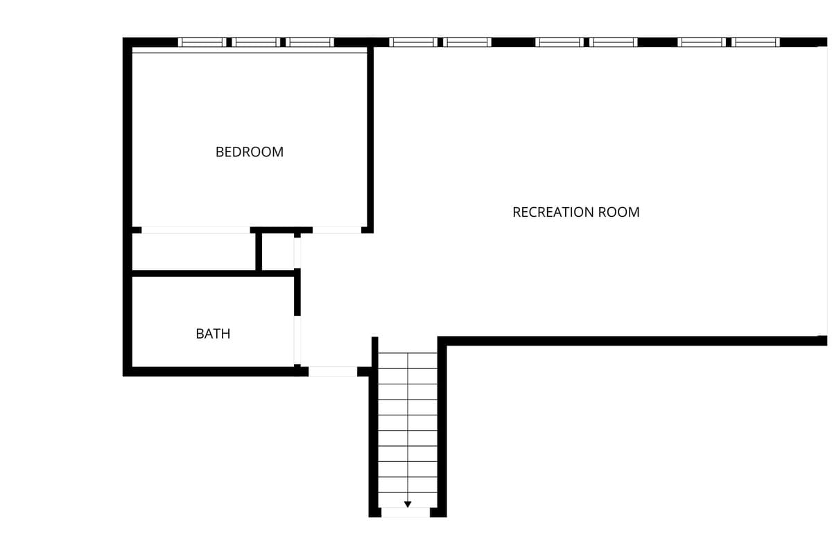 See how the cabin is laid out, from the bedrooms and bathrooms to the kitchen, living areas, and entertainment spaces.