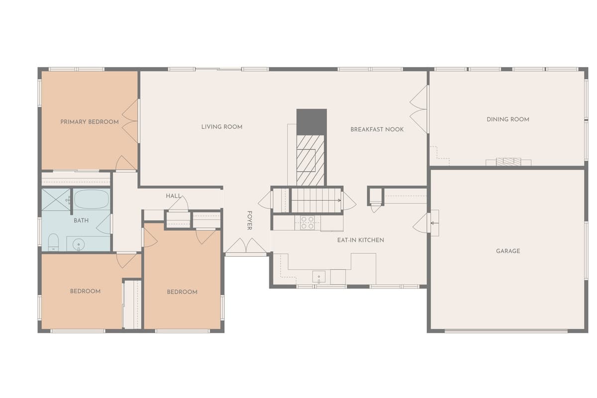 Get a better feel for the space with a look at the floor plan.