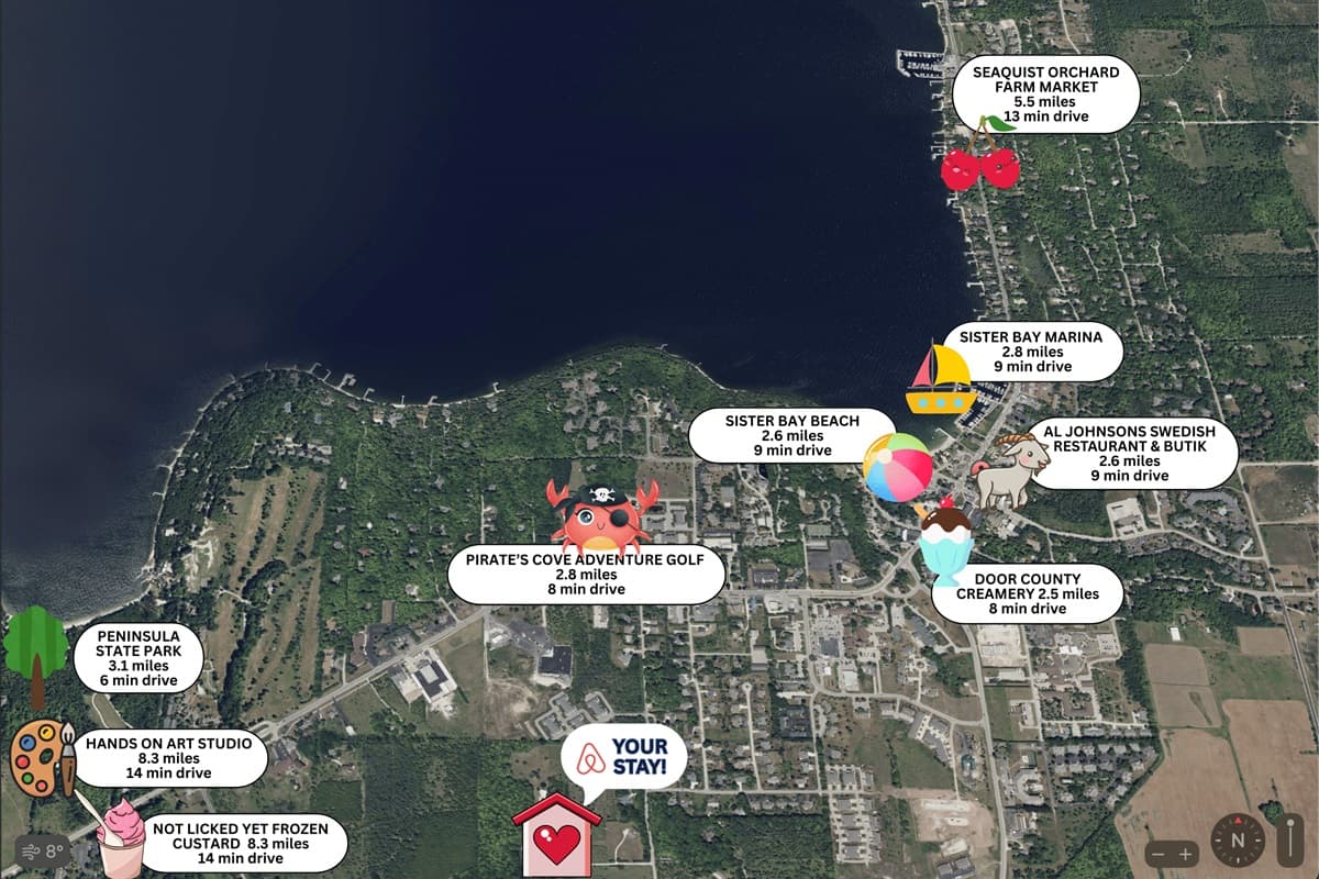 Explore nearby attractions, dining, and activities just minutes from the property.